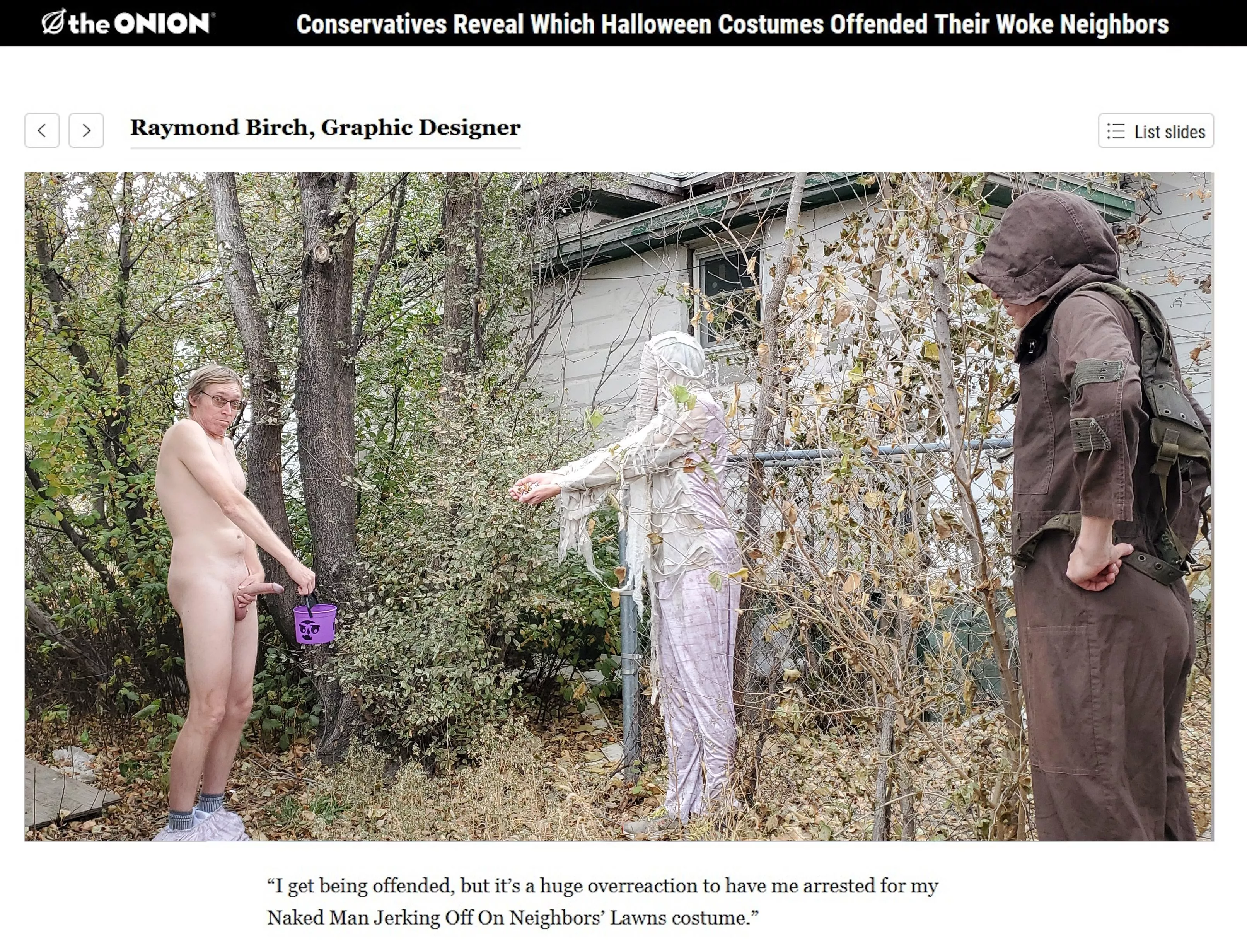 It was HUGE...overreaction! posted by Furious_Marmot