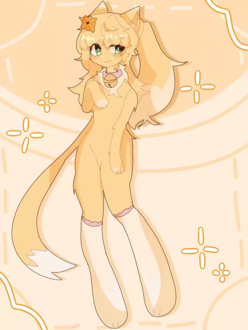 My oc, the tsundere cat Sunny by Bonniethe90