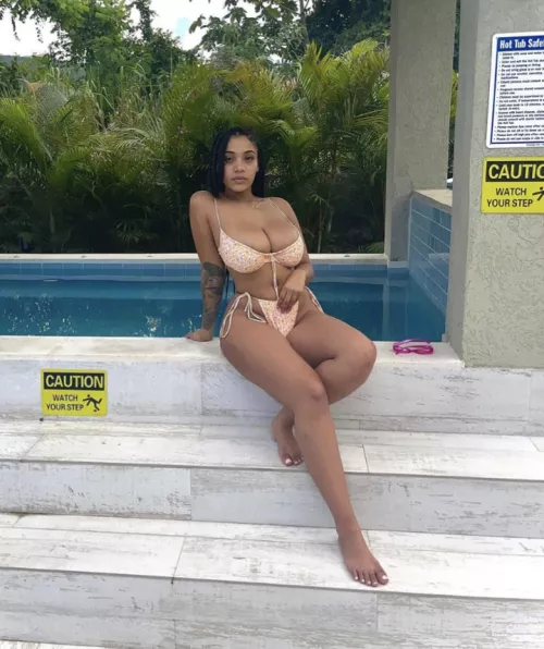 Pool side by xandercage001