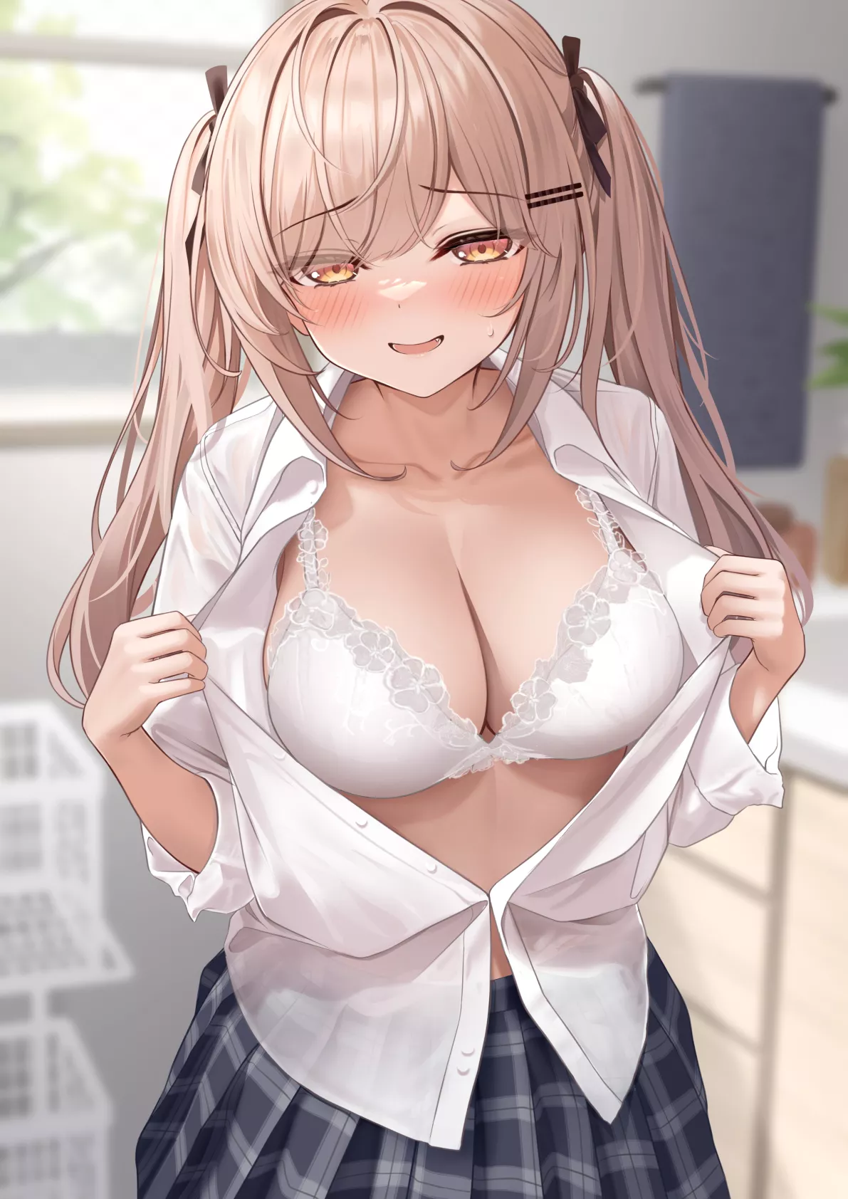 Showing her boobs [Artist's Original] posted by xSaviour_N