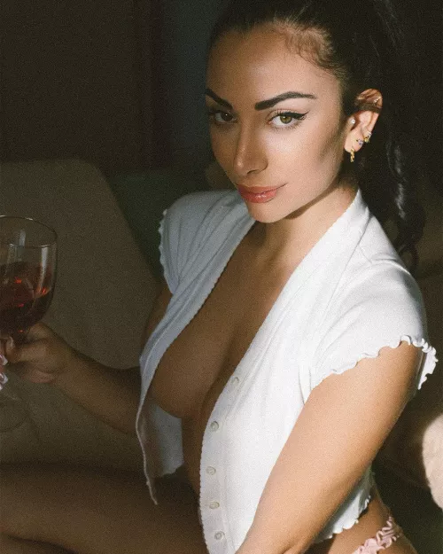 Spending time with Raquel in my bedroom. by clubarnold