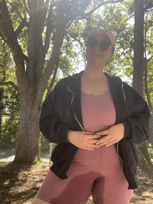 Took a quick pee on my walk! by antifascistbarbie