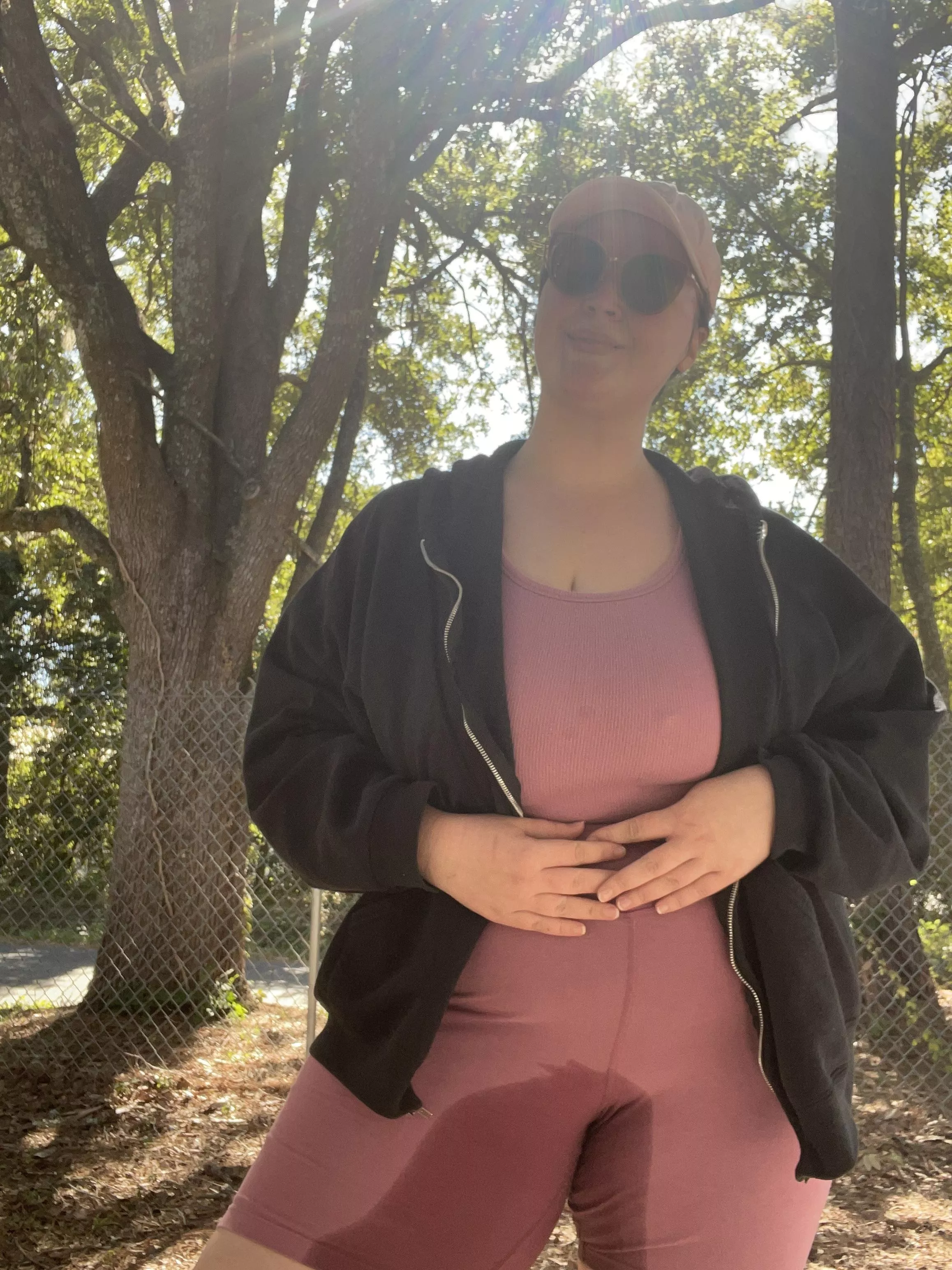 Took a quick pee on my walk! posted by antifascistbarbie