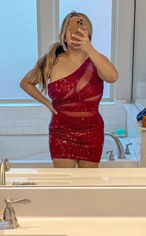 Yay or nay, For a potential Christmas party dress by short69stack