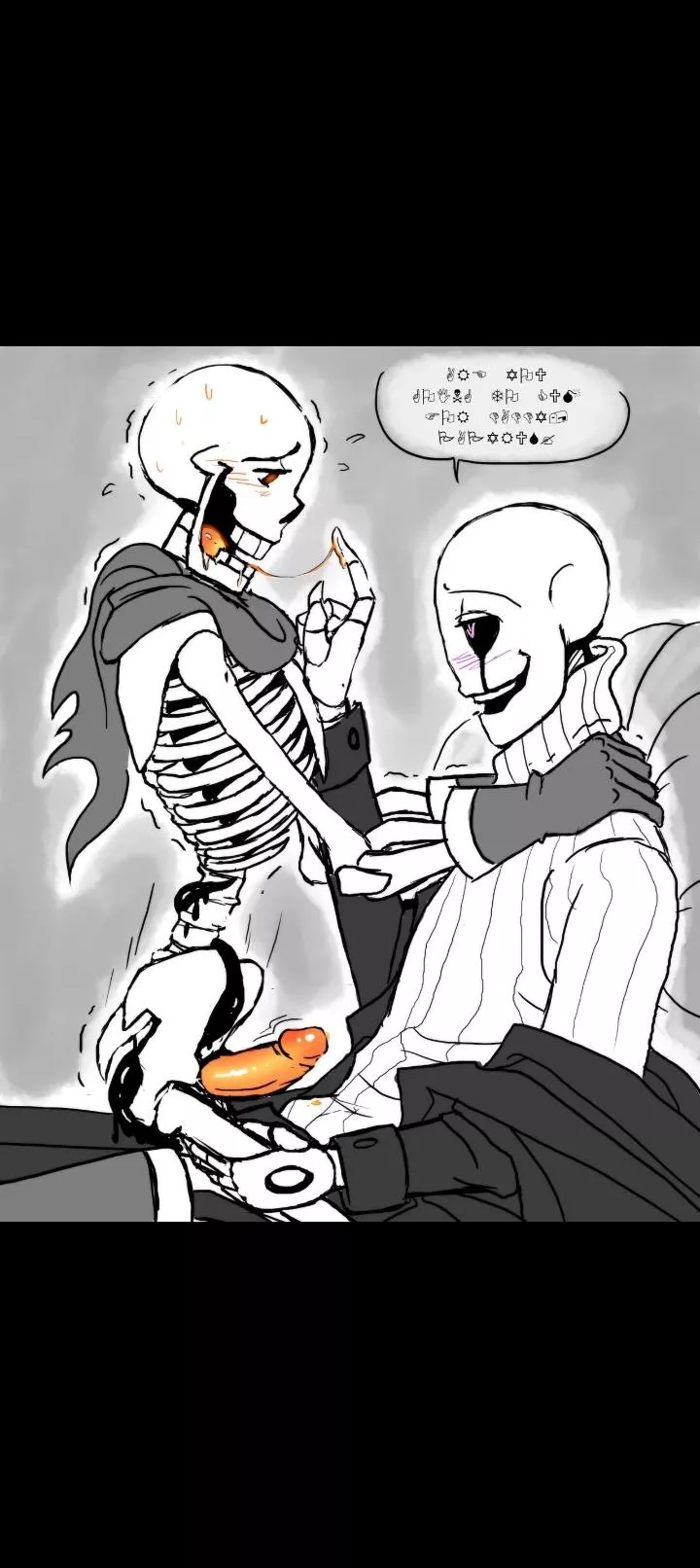 Are you going to cum for daddy, papyrus? [Gaster] [Papyrus] posted by shamefulp0rnaccount