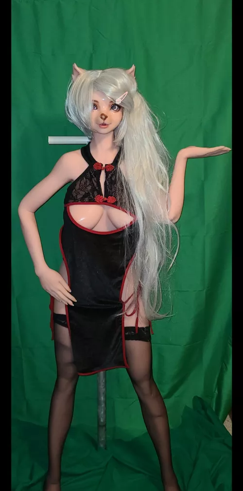 Ari's cheongsam by thatkurokitsune