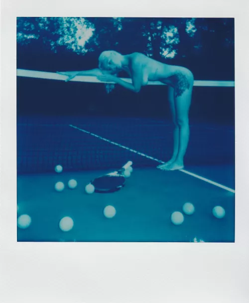 Blue Polaroid by elcansky