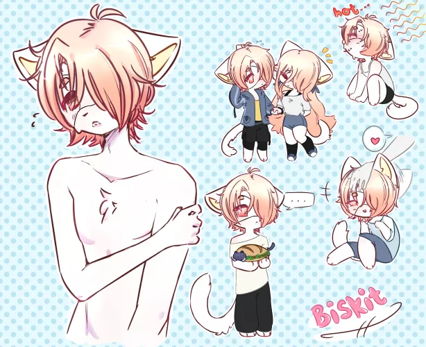 casually reimagining my fursona if she was perfect (aka genderbending her) [OC] by Srpouhi