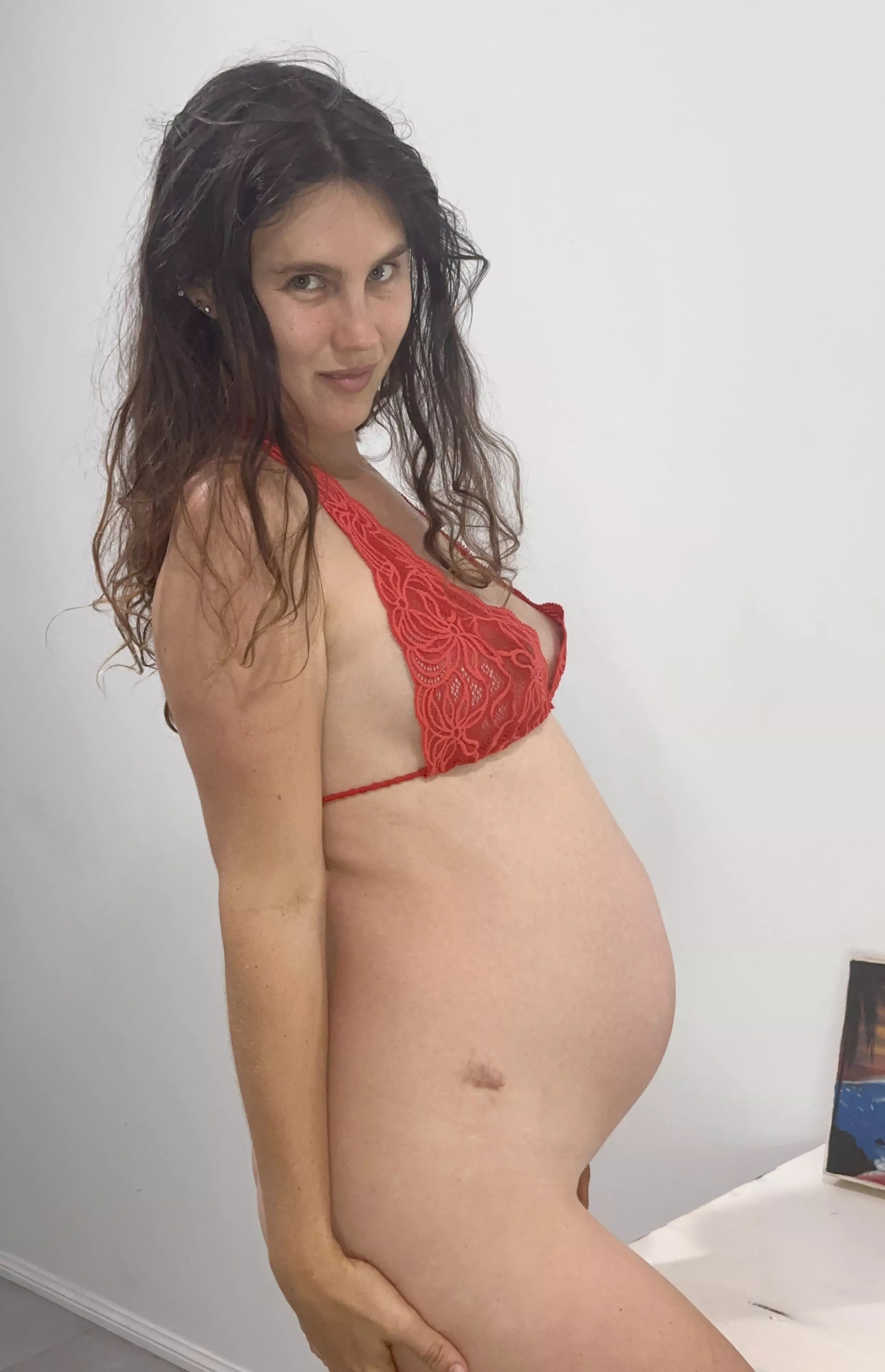 Does my belly turn you on ? posted by Angelonthebeach