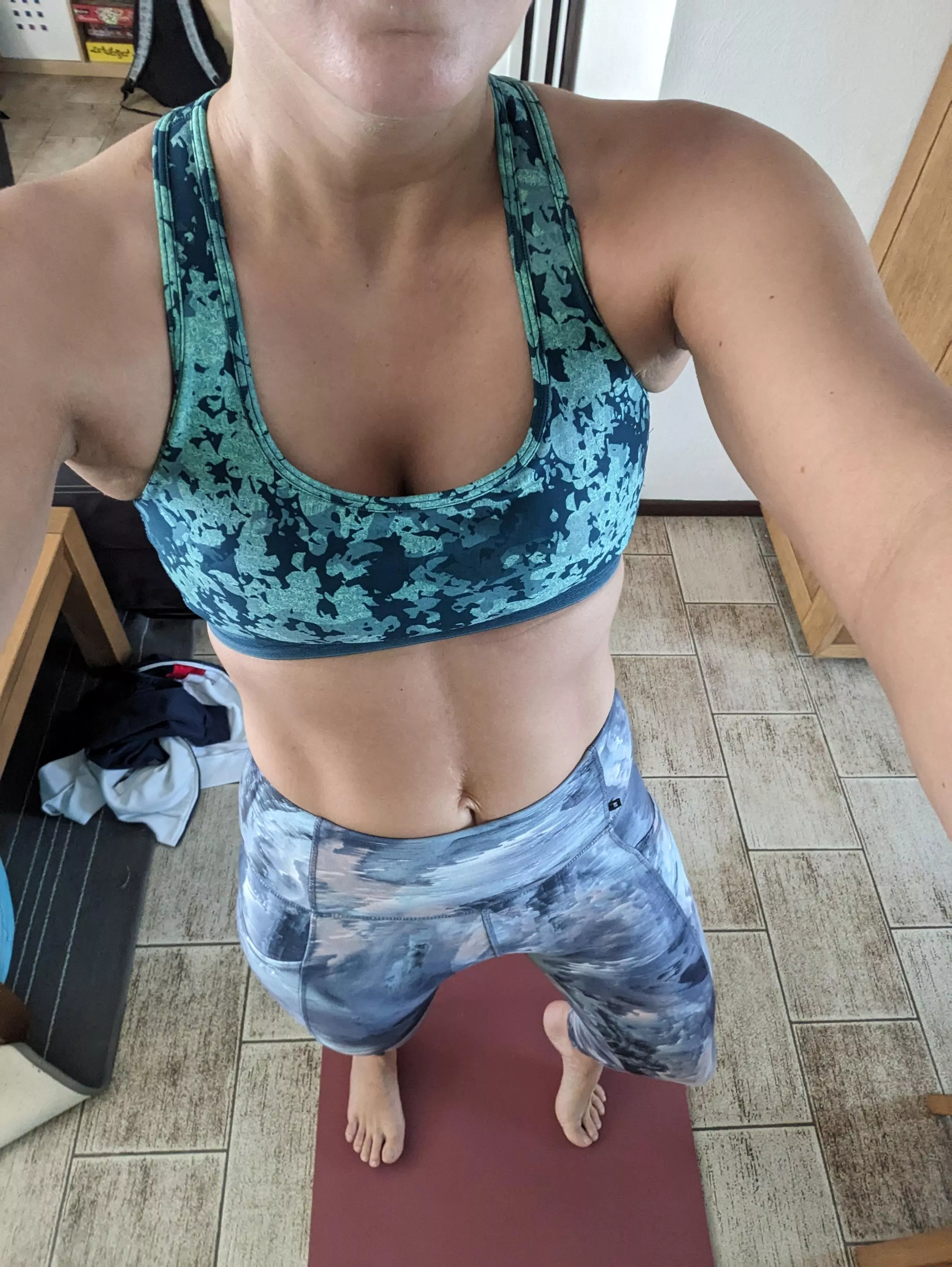 Fitness mode: on posted by glamworkingmom