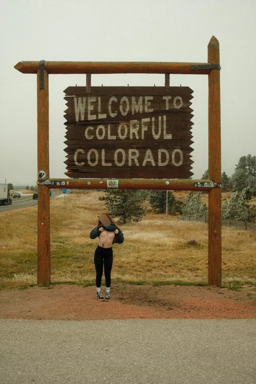 flashing my tiny titties to the highway!! by gilded-berries