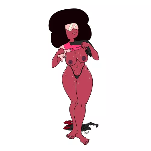 Garnet had a hard training session [by me] by Alastor_Creed