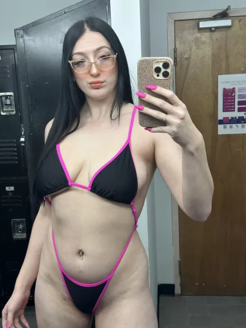 I love how my nails match my outfit 💘 by itsmaterialbaby