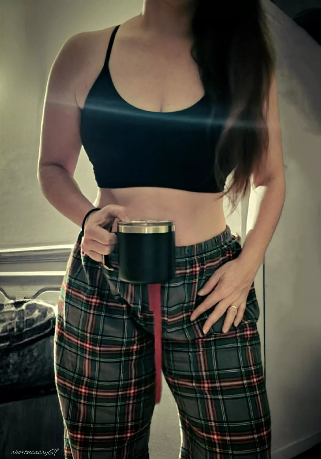 I seem to have misplaced my hoodie. May I borrow yours? 😏 posted by shortnsassy69