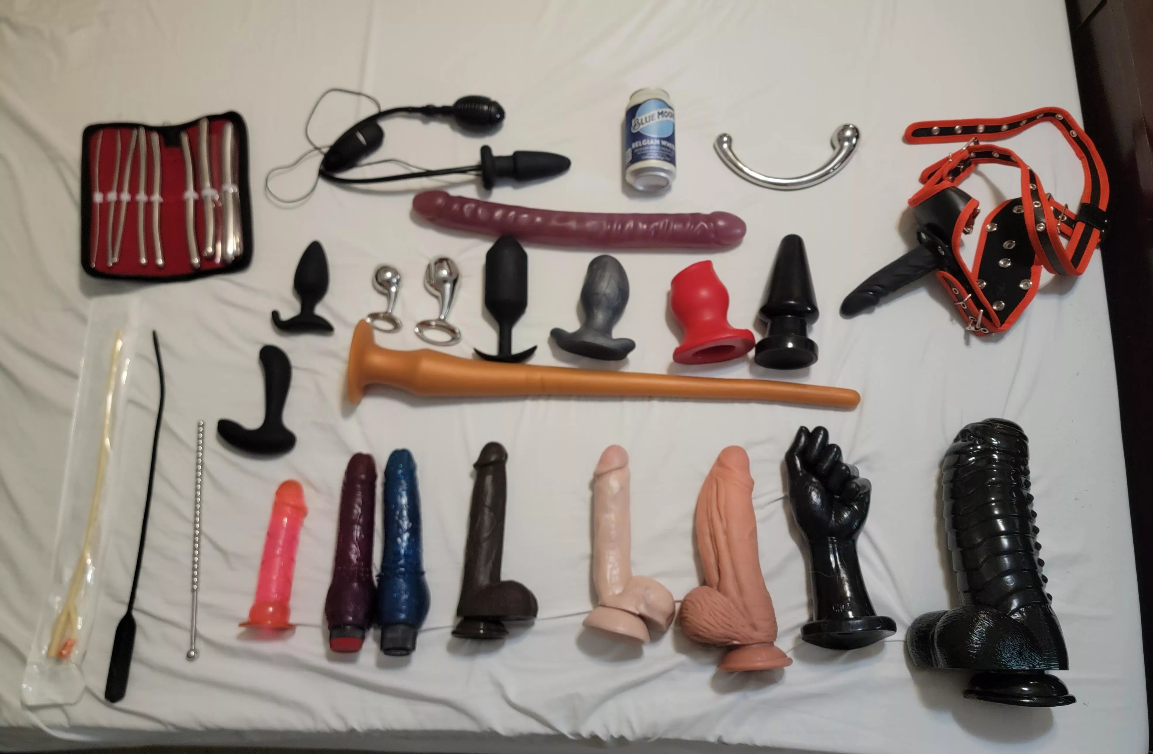 My collection of toys that go inside me posted by Lukejedi94