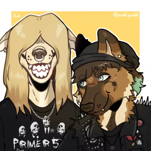 Name suggestions? For the guy on the left? (my art) by endzeitpfeadl