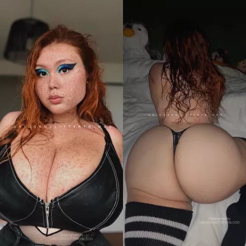 [OC] would you come say hi if you saw me irl? by Unicornglitteryblood