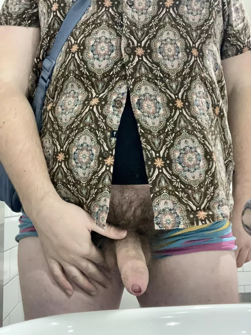 Quick snap at the men’s toilet sinks (M24) by browneyeswhitepenis