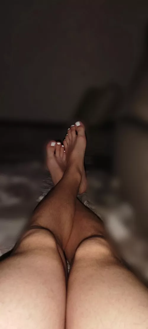 This is my first pedicure. White looks great by Andrew-19-12-20