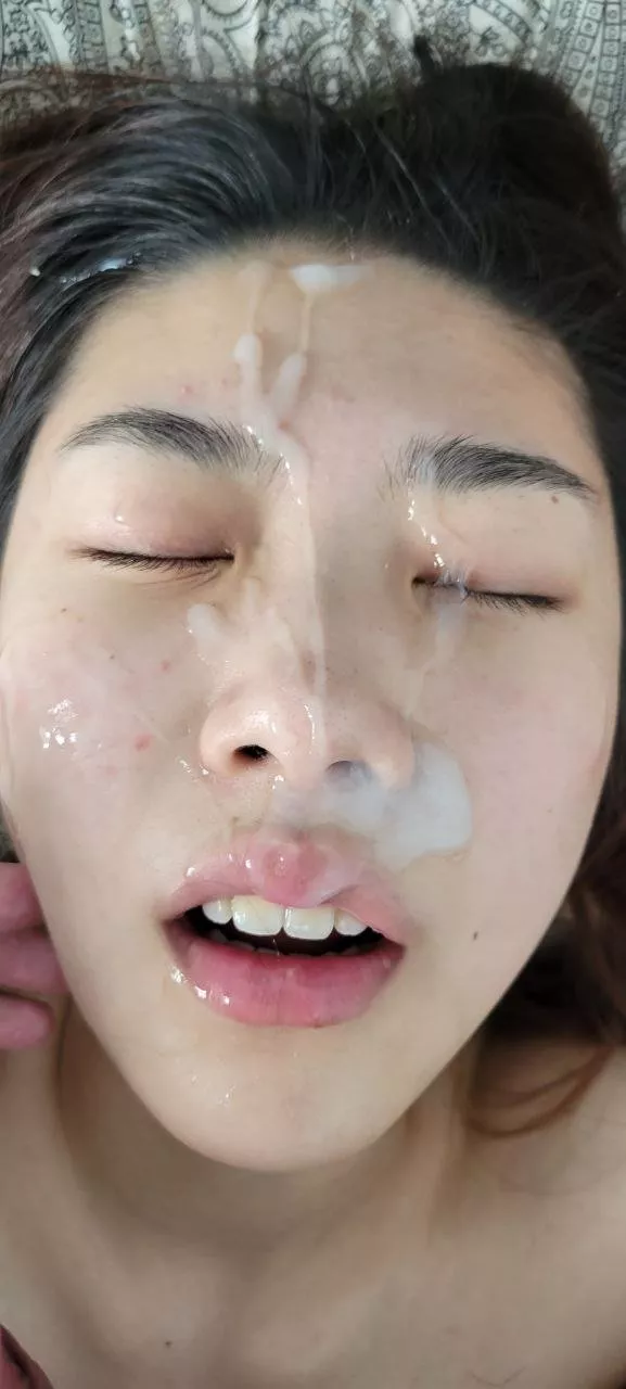 All over her slutty Asian face posted by CaptainUndie