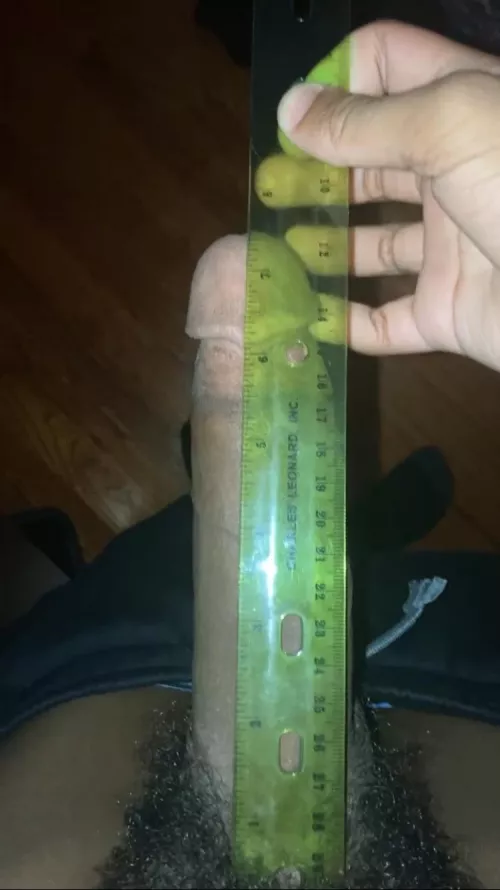 Almost 8 inches 😅 by DegreeWeekly9983