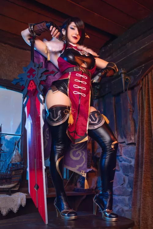 Beidou (Genshin Impact) by Mikomi Hokina by gabanviii