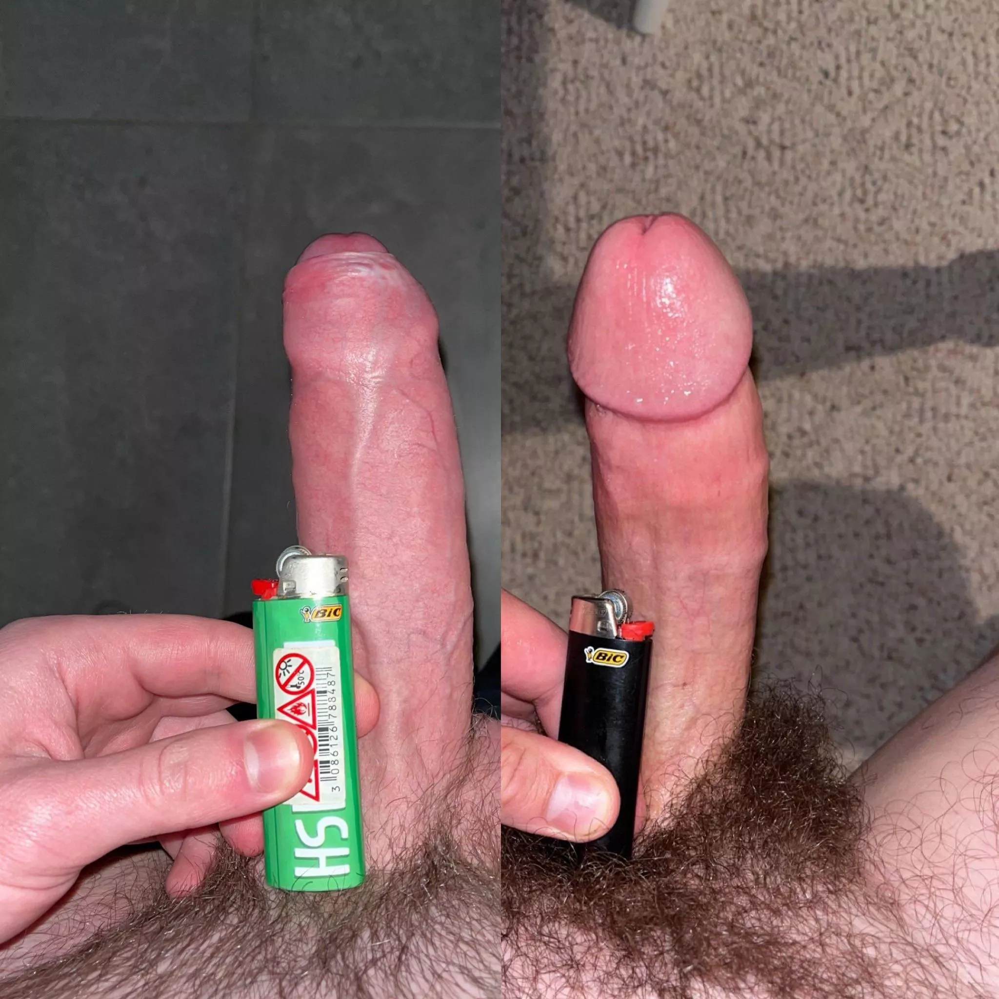 Bic lighter comparison 🔥 Would you choose, Left or Right? posted by Middle-Detective4950
