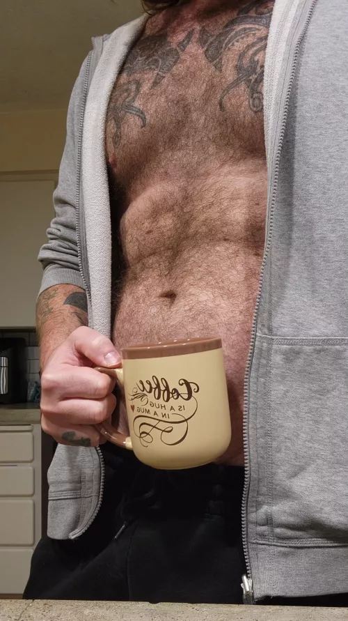 Coffee and some cuddles? [41] by BeardsAndBallGags
