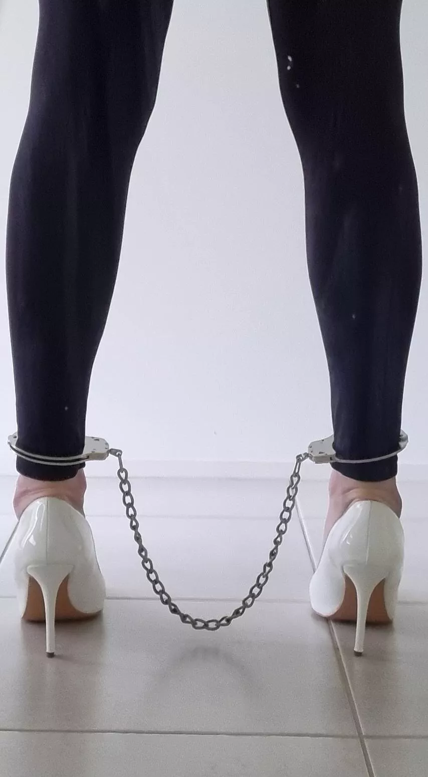 Cuffed in heels posted by CelebsinHeels01