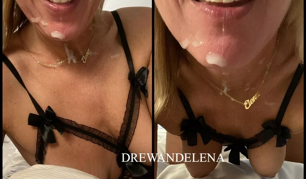 Hubby loves seeing other men cum on my face posted by Drewandelena