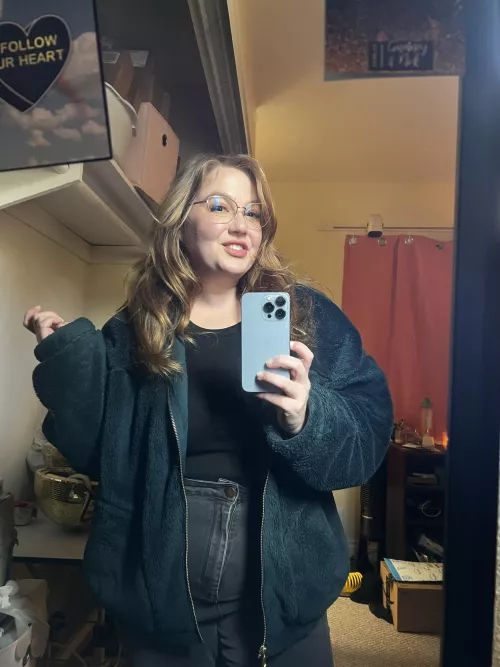 I love my big puffy jacket it's so comfy 🥺 by joyxstix