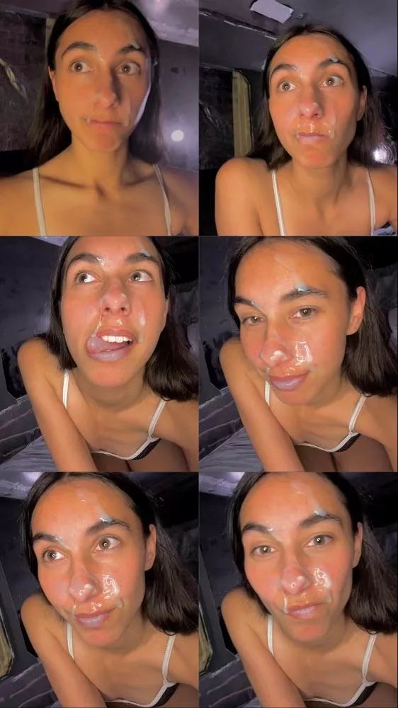 I love swallowing but it’s fun on my face too 🌊 posted by strublecan