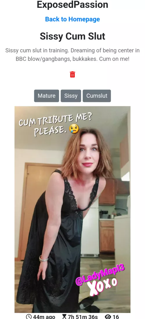 Inspired by a fellow sister. People keep adding time. 🥺 by LadyMapl3