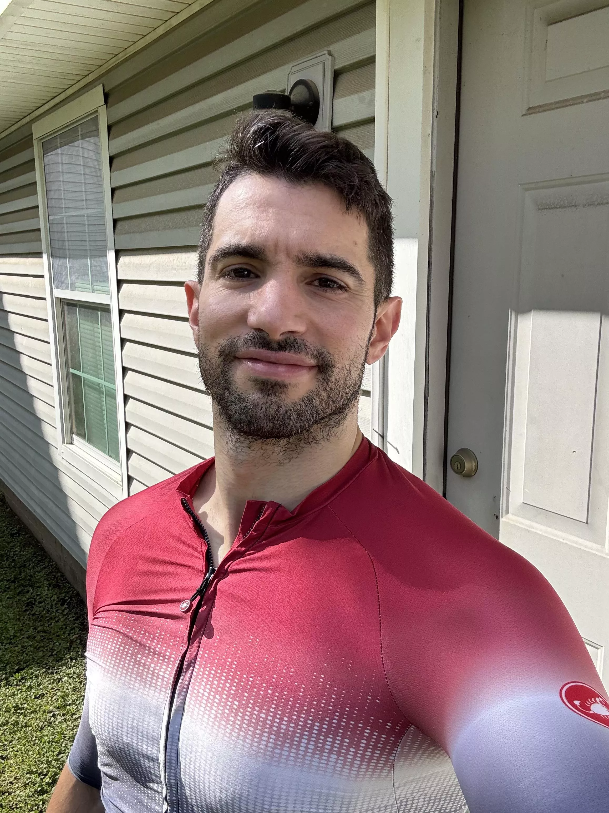 Just got back from a bike ride and somehow my helmet hair looked perfectly styled? posted by theworldtonight