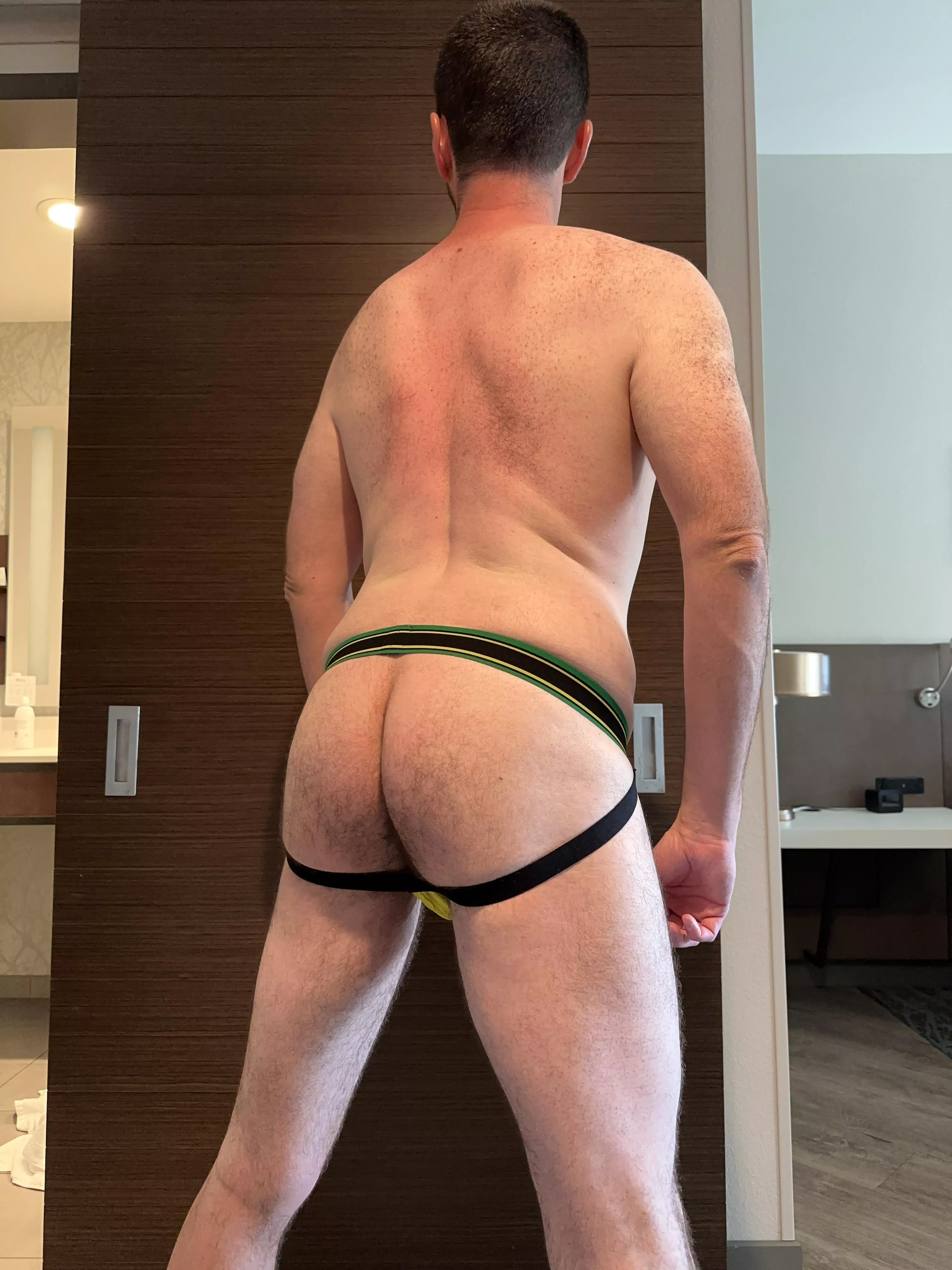 My 40-year-old butt. posted by ScruffyBottomDaddy