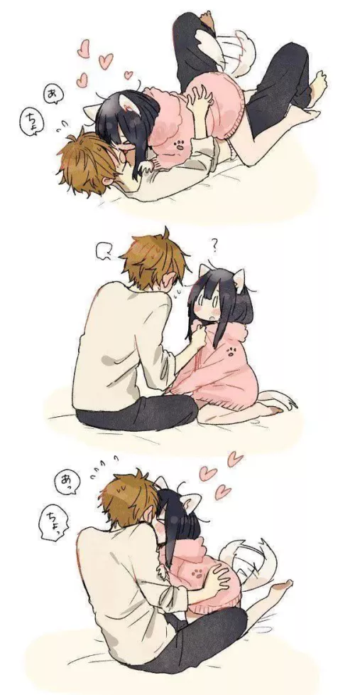 Nekos can be wholesome by morphdorf