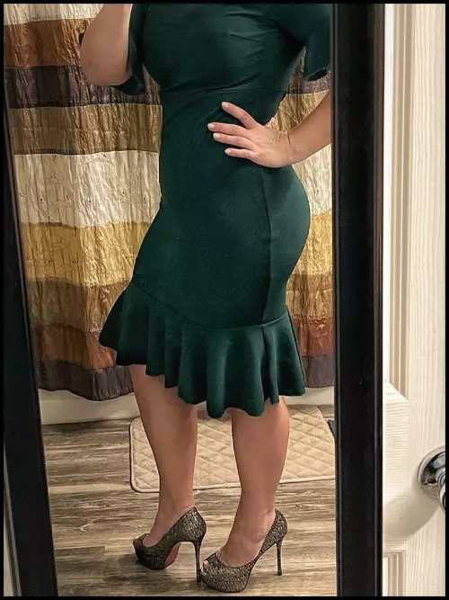 New dress 👗 with my fav shoes 👠 by AZ_Heel7Wife