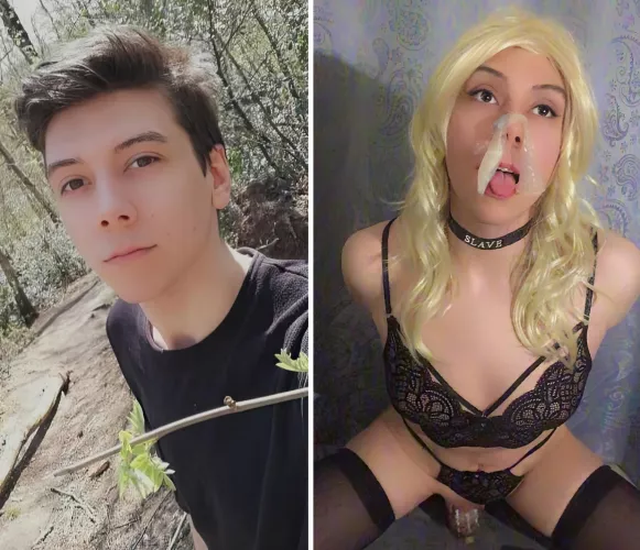 Nobody would think I'm such a little sissy slut inside <3 by femboysissyslut2