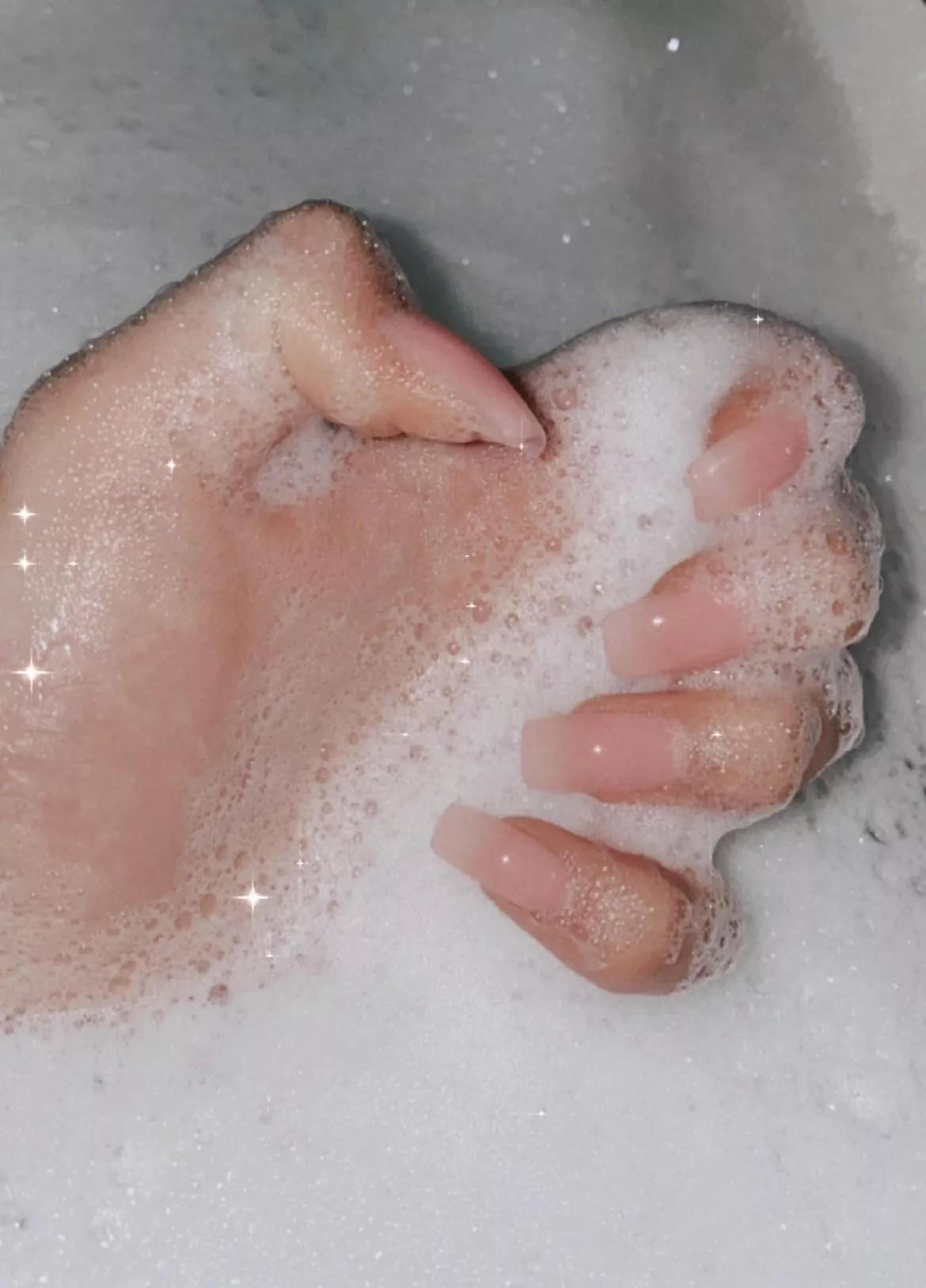 Nude nails Wrapped around you posted by boiTlad