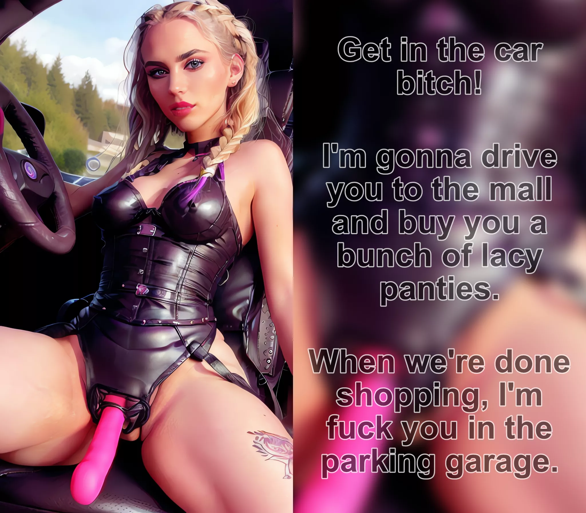 She's gonna take you shopping posted by nerdyVanilla
