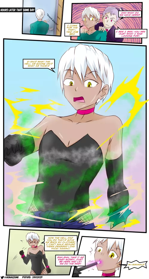 [TGTF] No girl wants to take that job, so he takes that job and ends up becoming a girl to be a magician's assistant (and then a figurine) by LoudContract2700