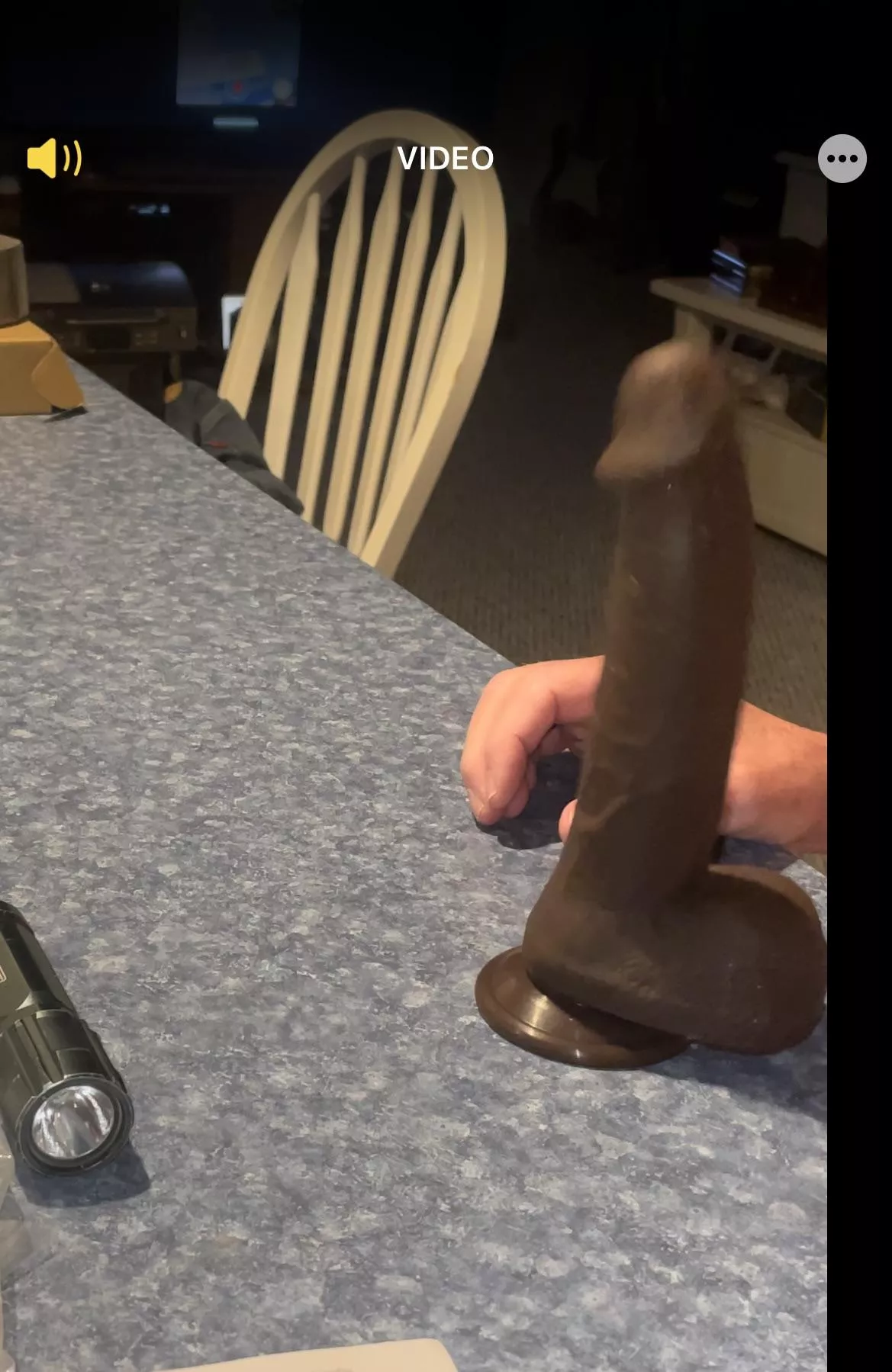 This was fun. It was tough but I did get it balls deep for a few seconds in my mouth. Practicing on this so I’m ready for my first sexual pleasure session with another man. posted by videomysolo