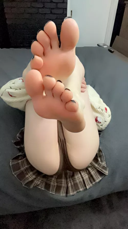 You can finish on my soles if you want? 🤭 by sissy_femboi