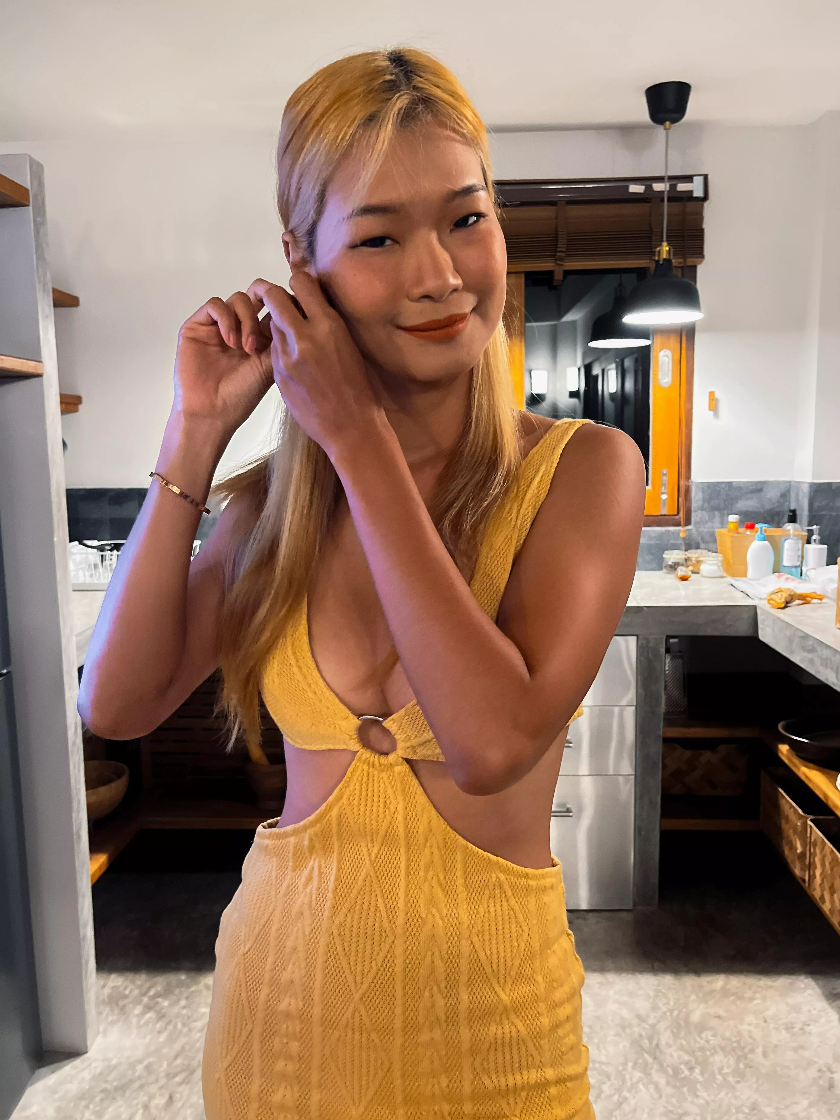 Getting all dressed up for a night of endless possibilities. posted by Tickypose