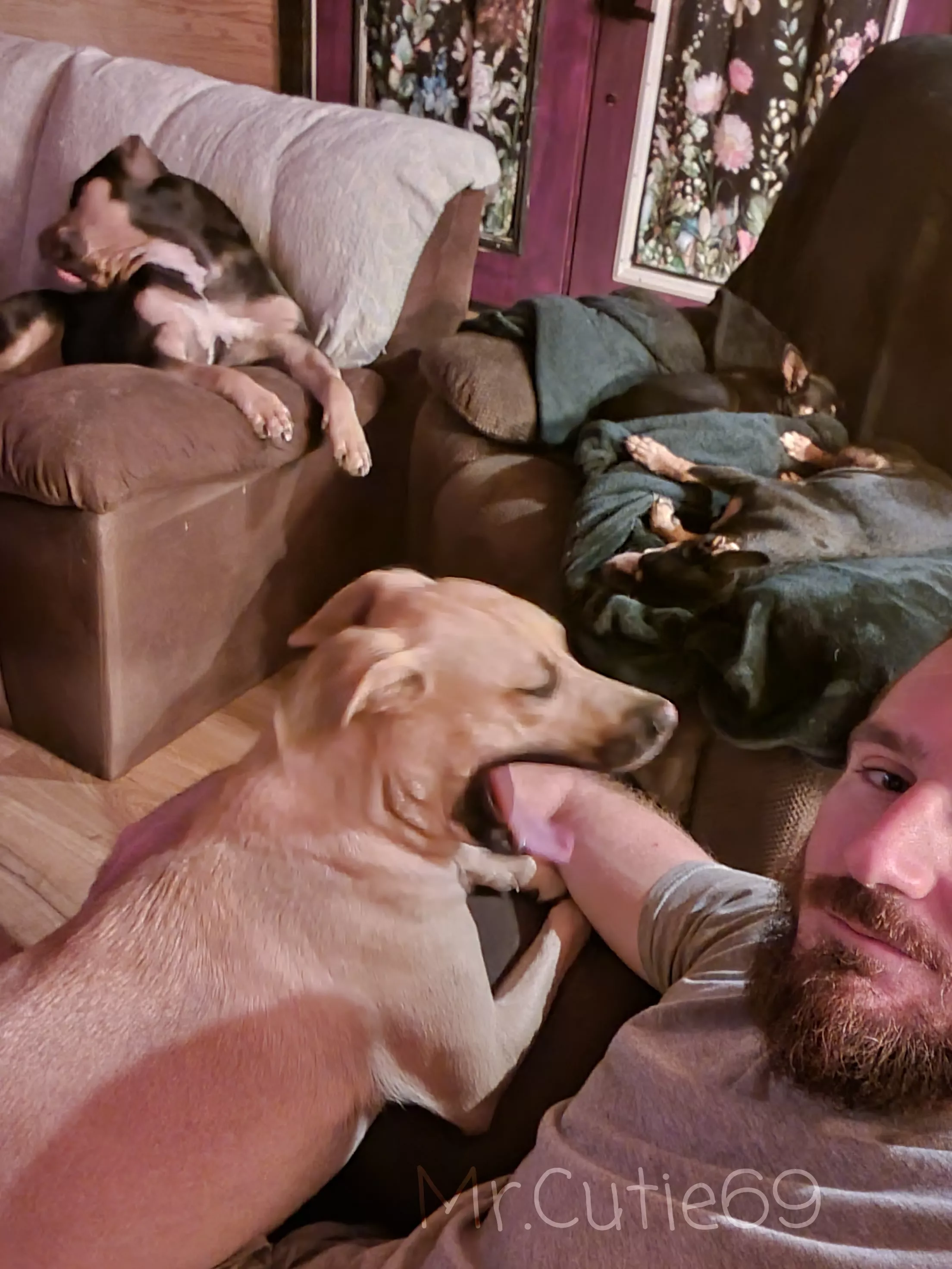 Hanging out with the babies posted by Mrcutie69