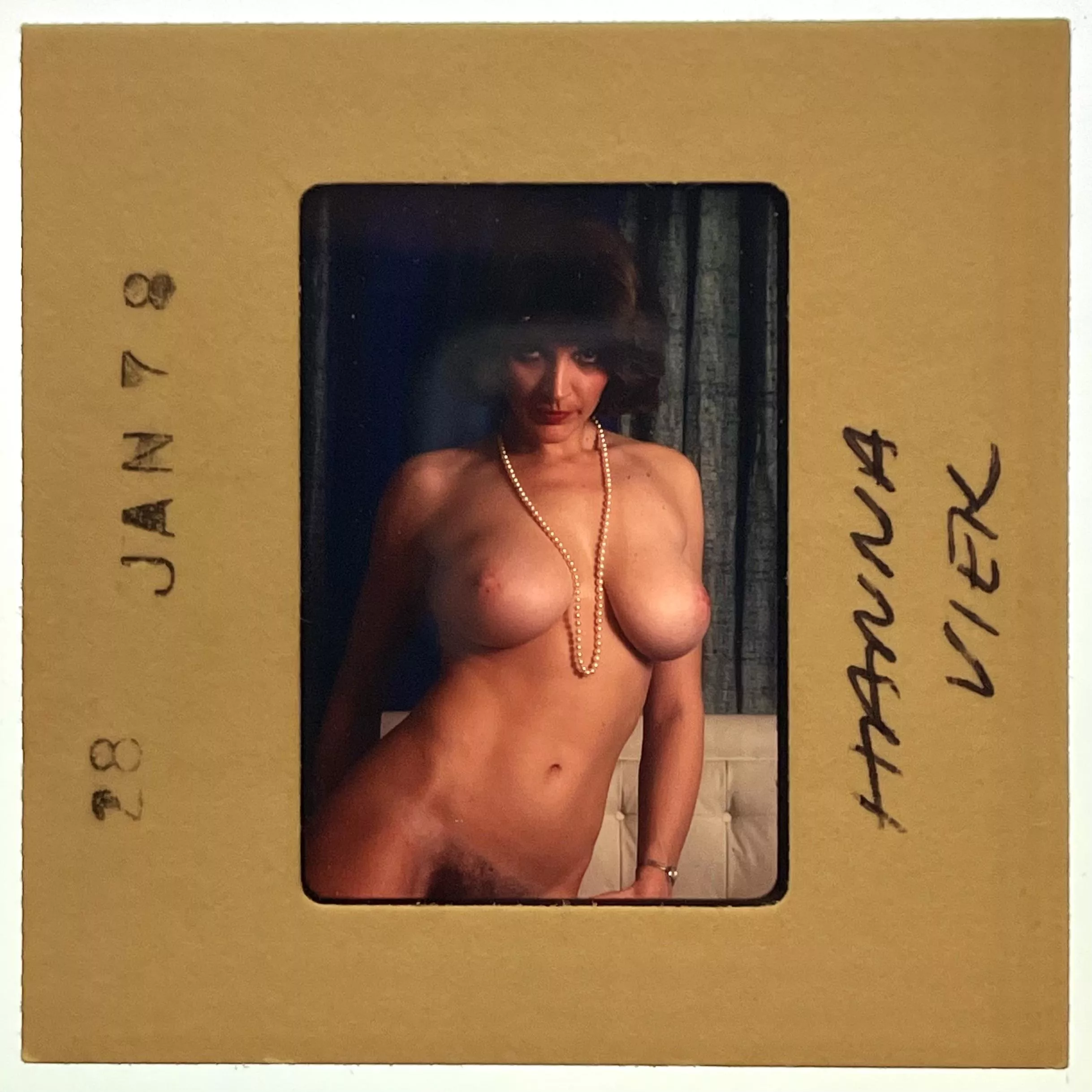 Hanna Viek (vintage slide January 1978) posted by ahilava