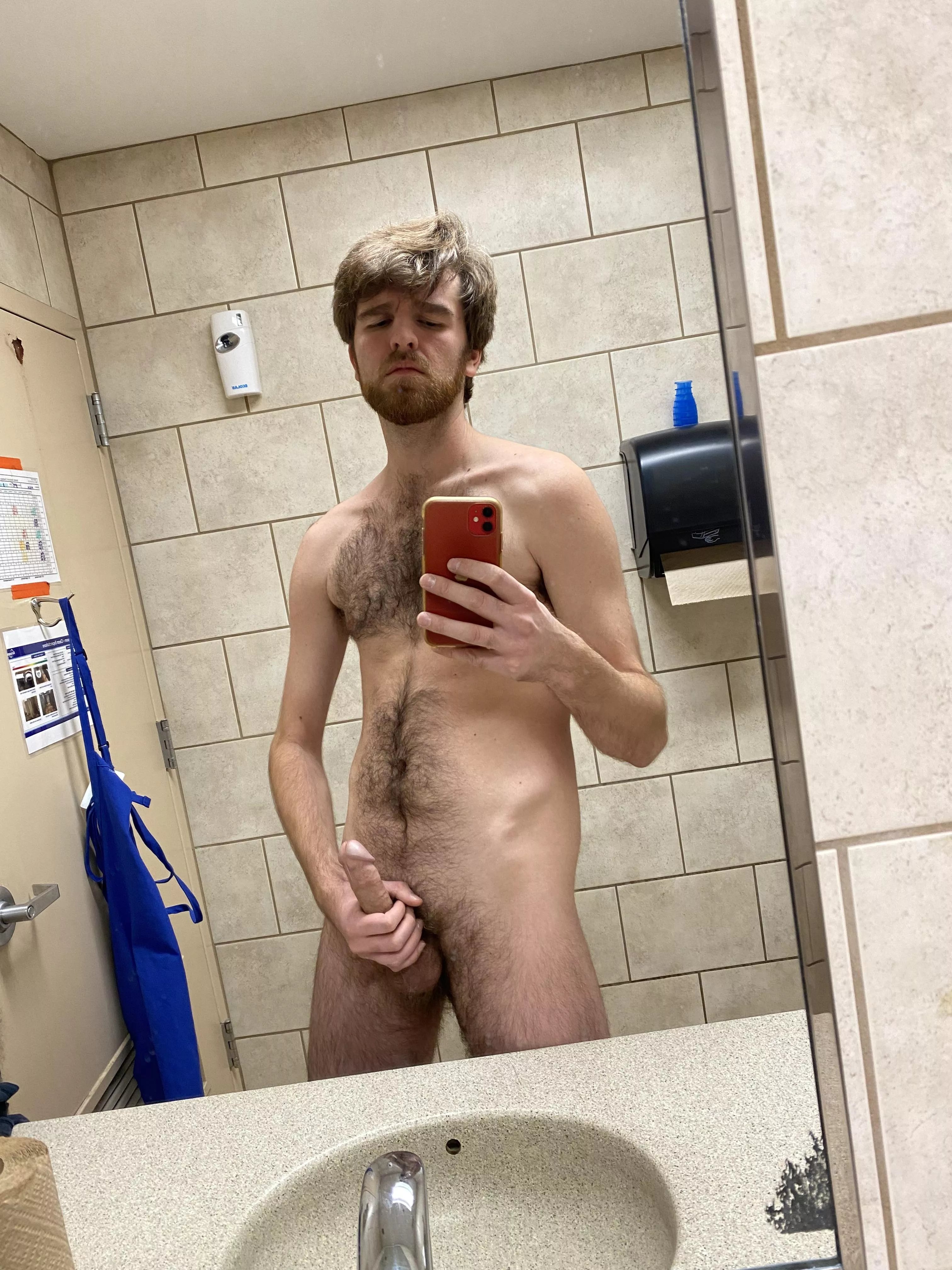I love getting hard in the bathroom at work 😭 posted by luhfluke