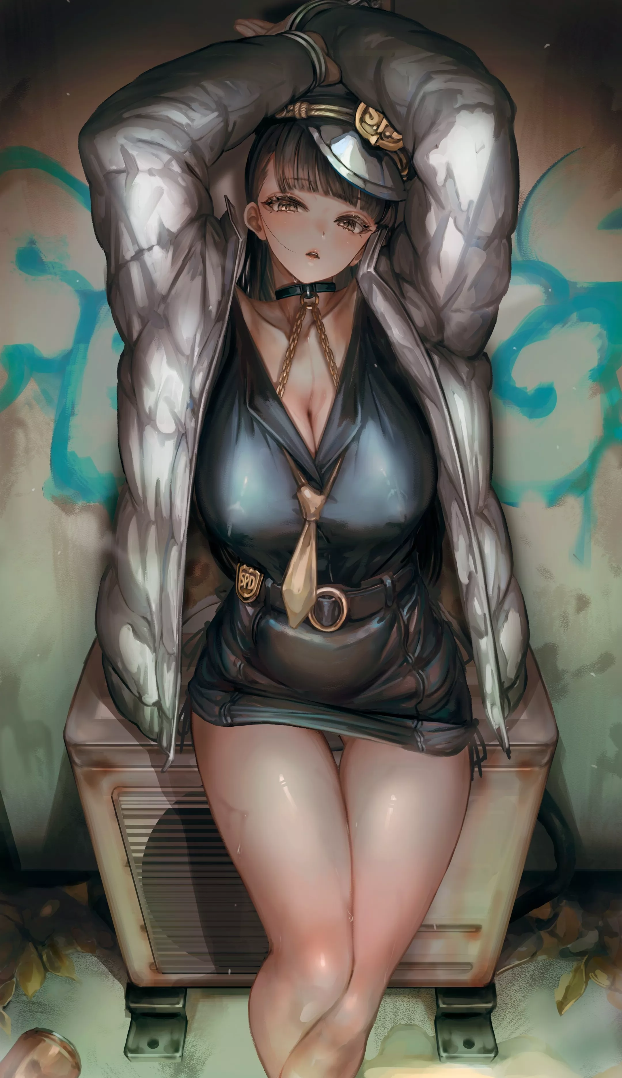 Lady Officer posted by CheetahSperm18