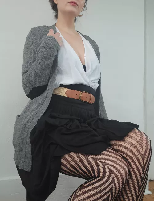 Love a cardigan with elbow patches [F] by MarieAtwood