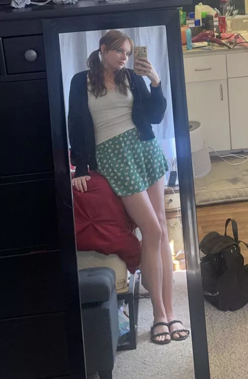 love wearing short skirts 😋 by thankyouforthe-music